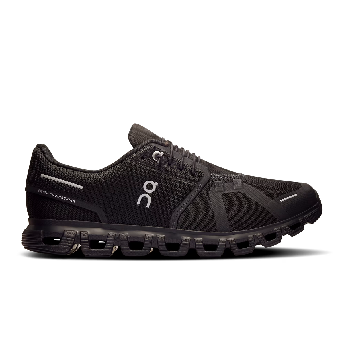 On Cloud 6 Black Black - profil