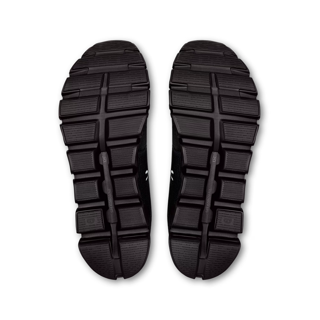 On Cloud 6 Black Black - semelle