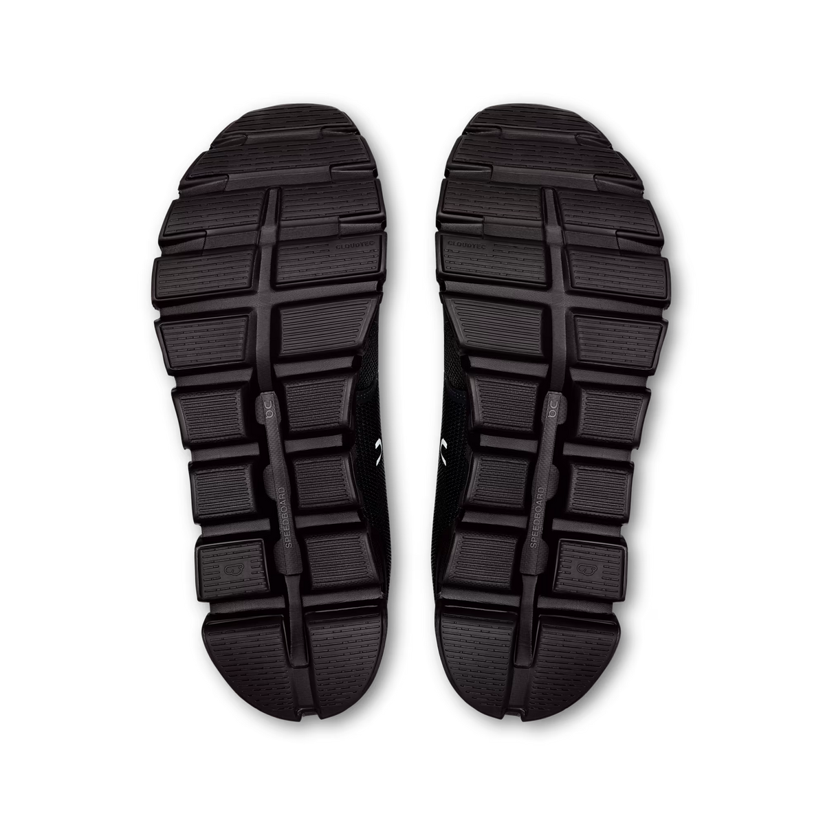 On Cloud 6 Black Black - semelle