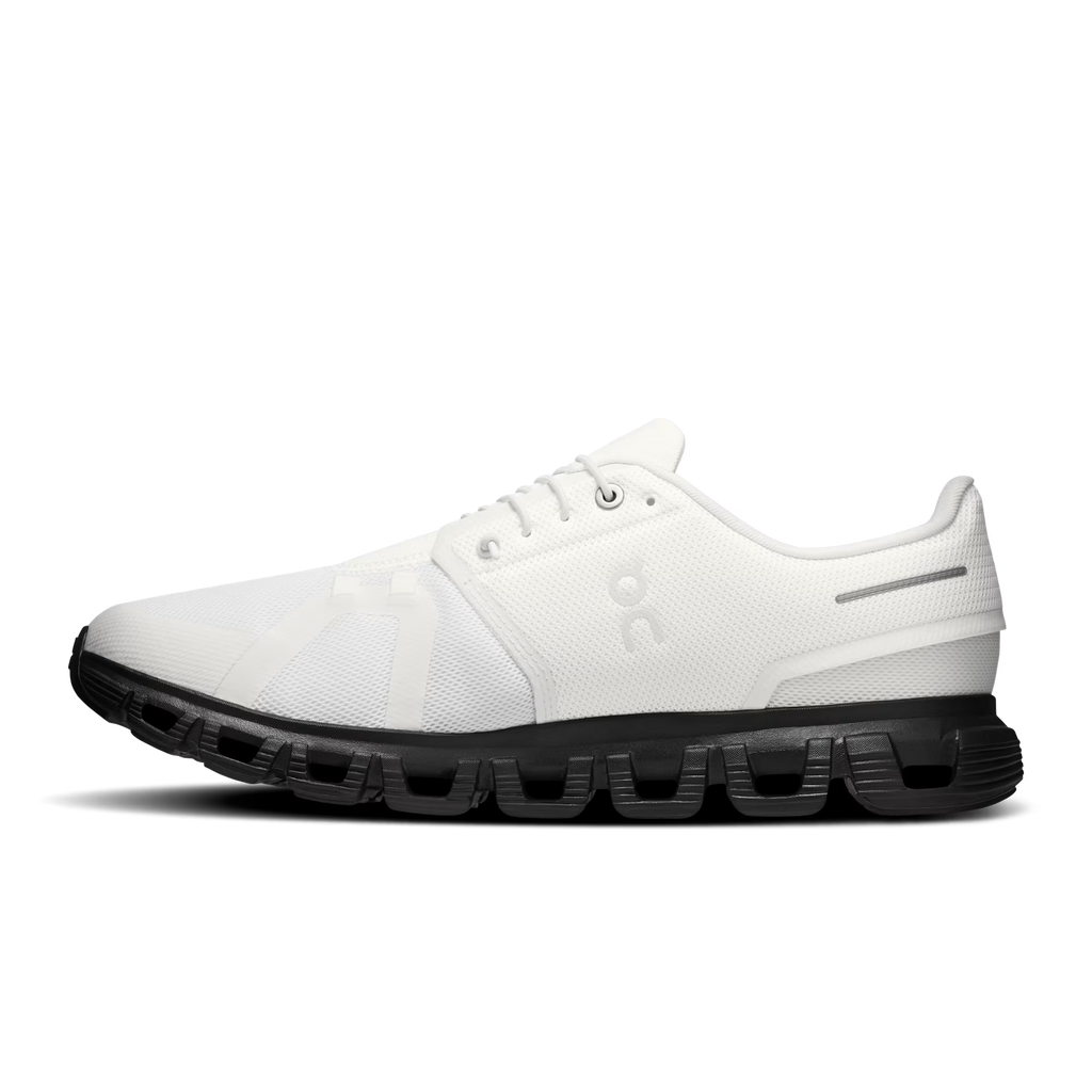 On Cloud 6 White Black - profil interieur