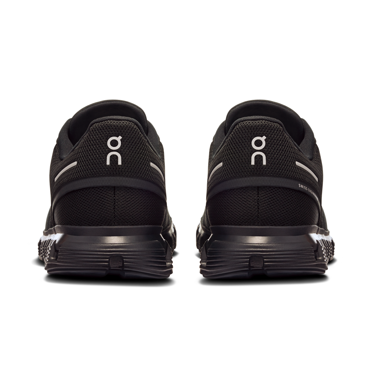 On Cloud 6 Black Black - vue arriere