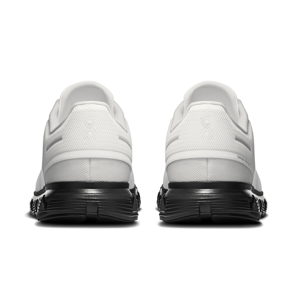 On Cloud 6 White Black - vue arriere