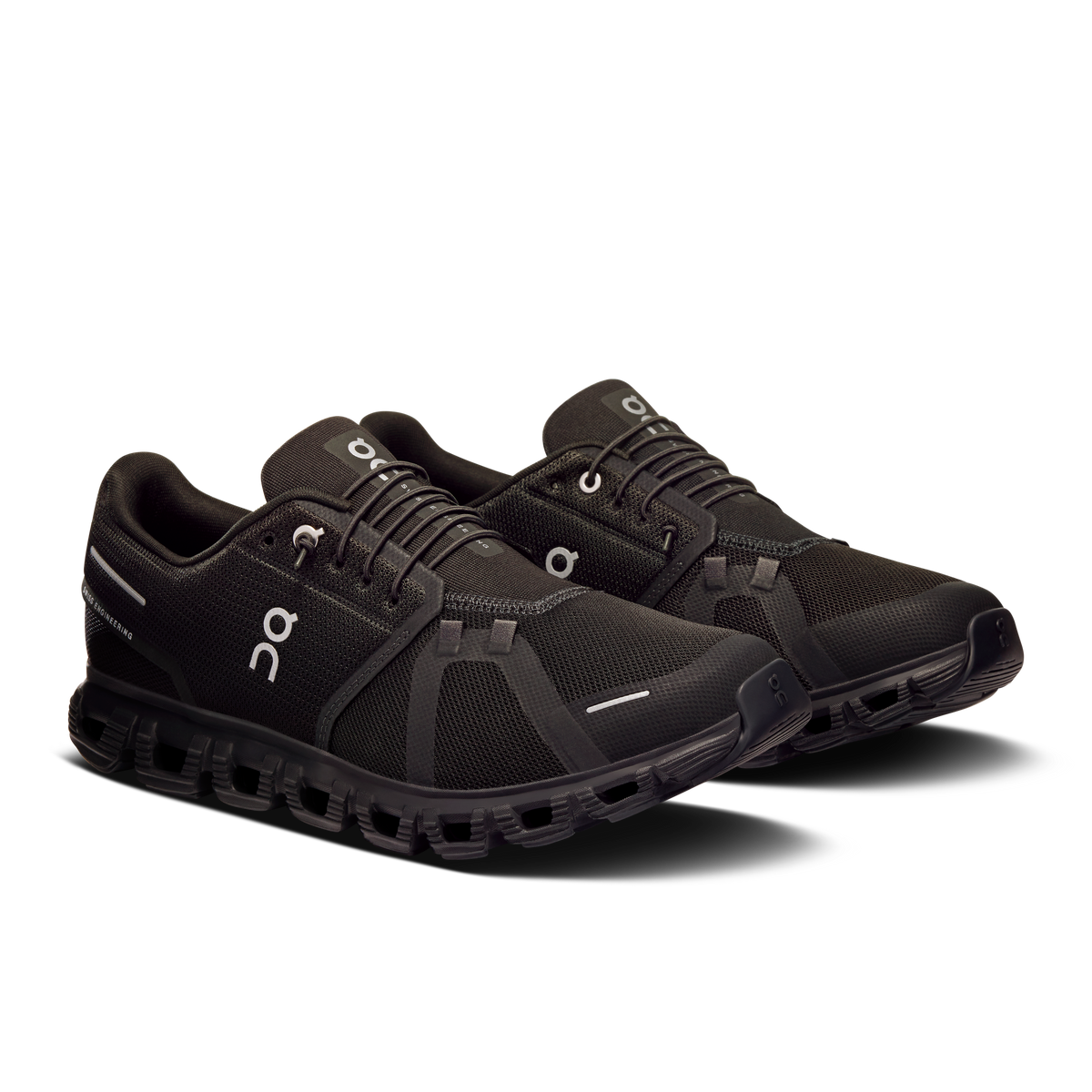 On Cloud 6 Black Black - trois-quarts