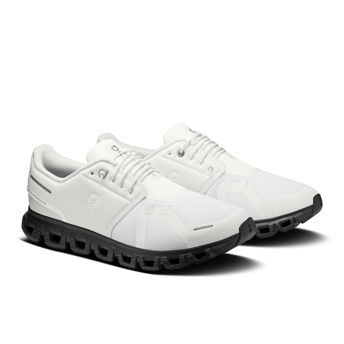 On Cloud 6 White Black - trois-quarts