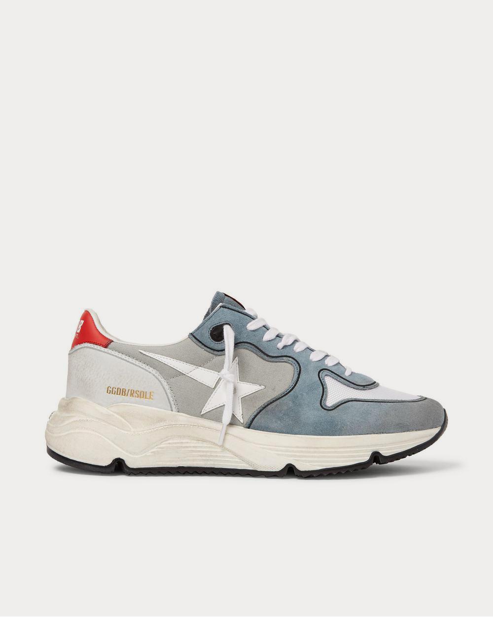 Golden Goose Running Sole Gris Bleu ciel
