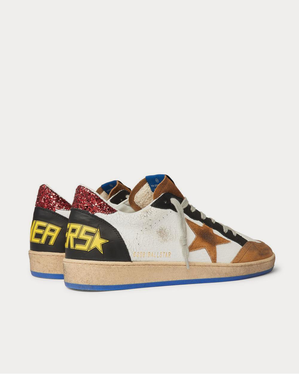 Golden Goose Ball Star — Multicolore / Étoile marron