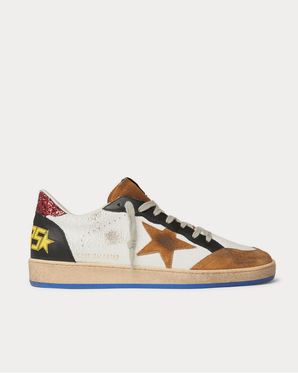 Golden Goose Ball Star — Multicolore / Étoile marron