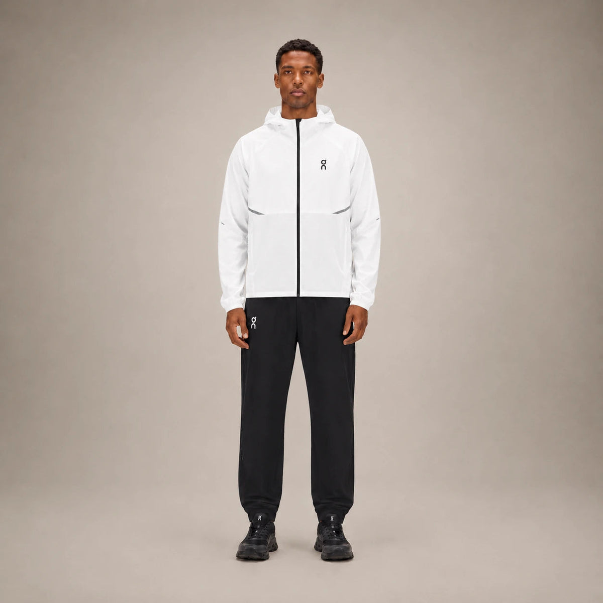 On — Ensemble veste à capuche + pantalon — Blanc