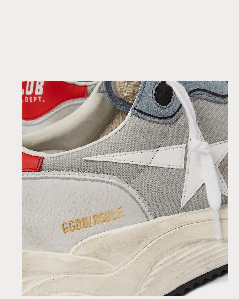 Golden Goose Running Sole Gris Bleu ciel