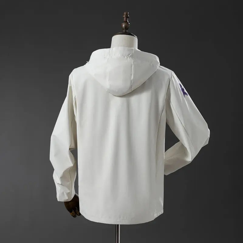 Nike Brésil CBF veste coupe-vent crème - dos