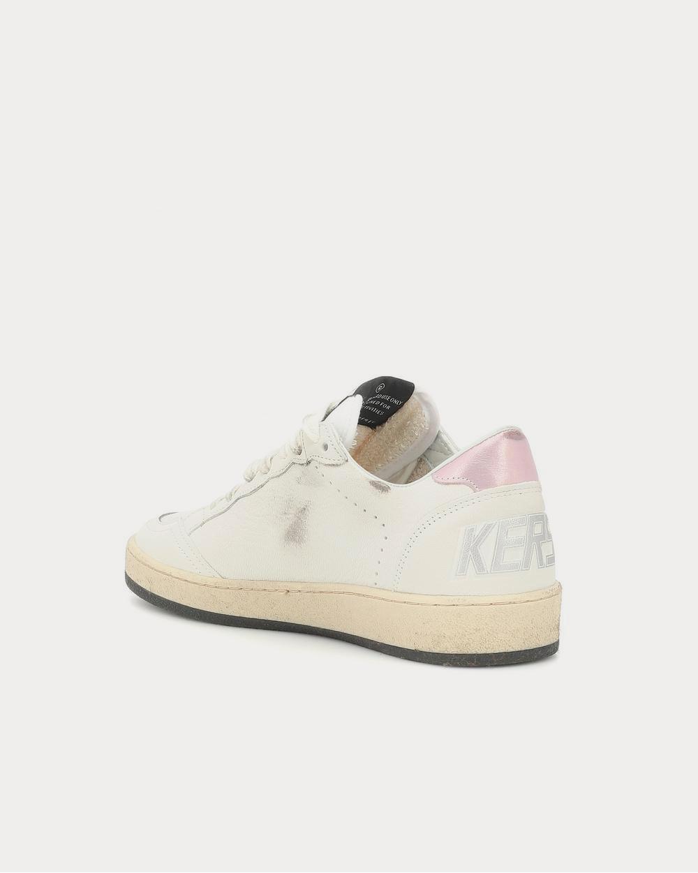Golden Goose Ball Star Blanc étoile verte