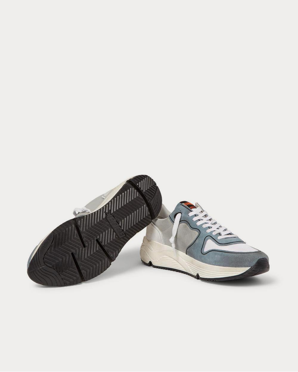 Golden Goose Running Sole Gris Bleu ciel