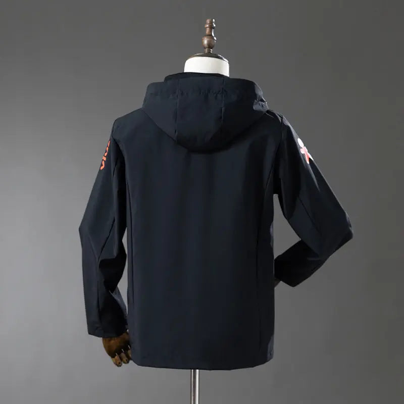 Nike Brésil CBF veste coupe-vent noir - dos