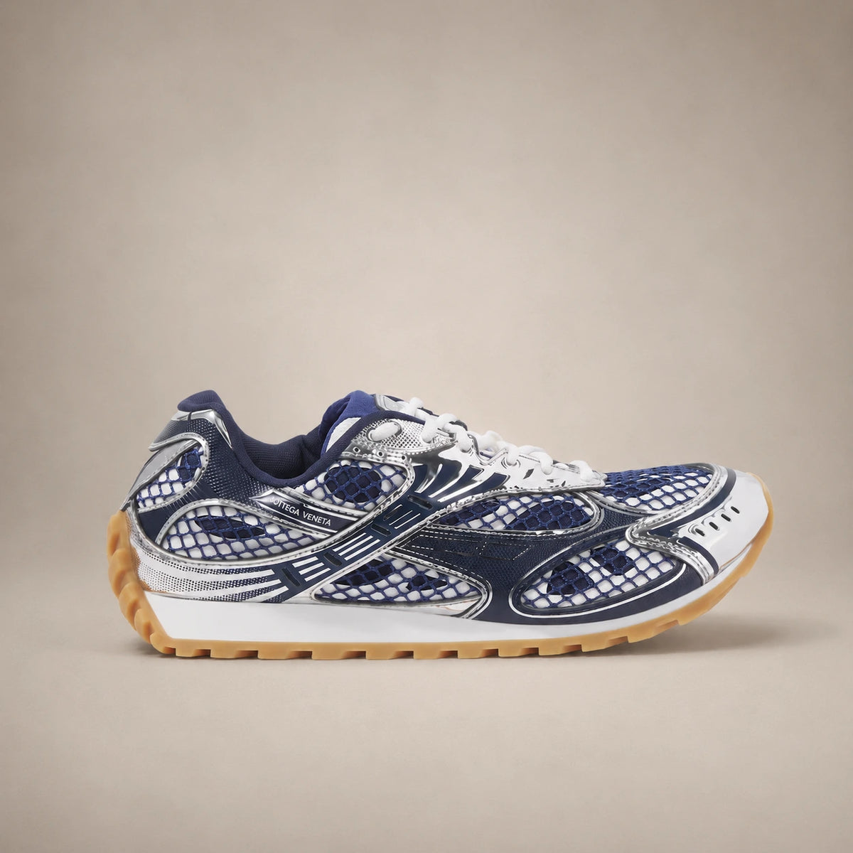 Bottega Veneta Orbit — Bleu / Argent