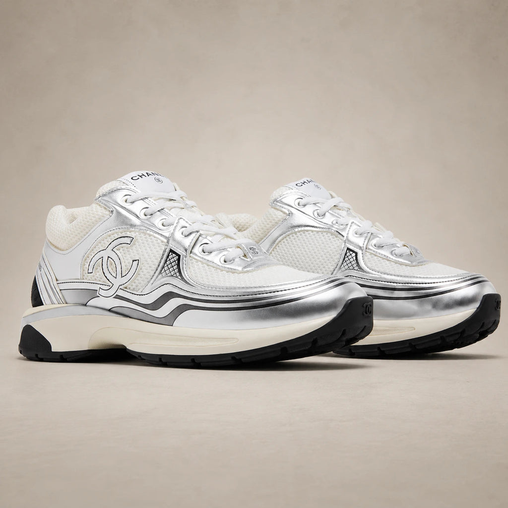 Chanel Runner — Blanc argenté