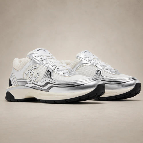 Chanel Runner — Blanc argenté