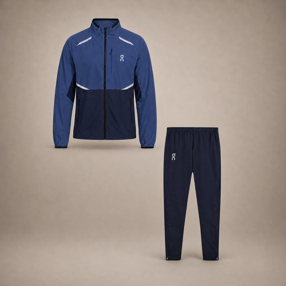 On — Ensemble veste sans capuche + pantalon — Bleu