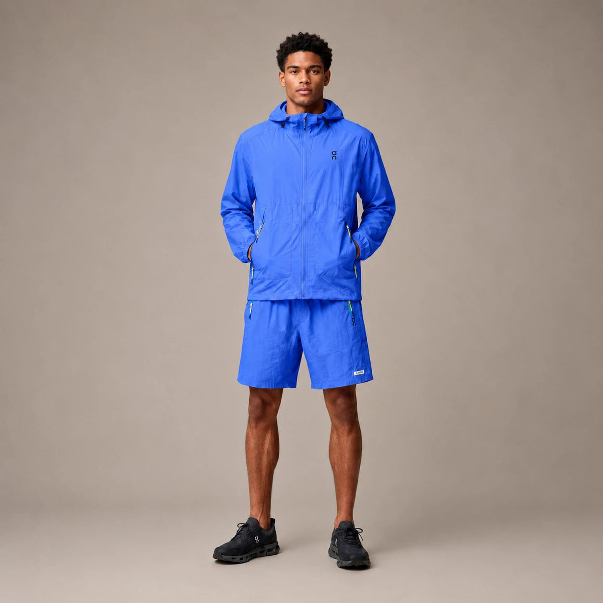 On — Ensemble veste + short — Bleu
