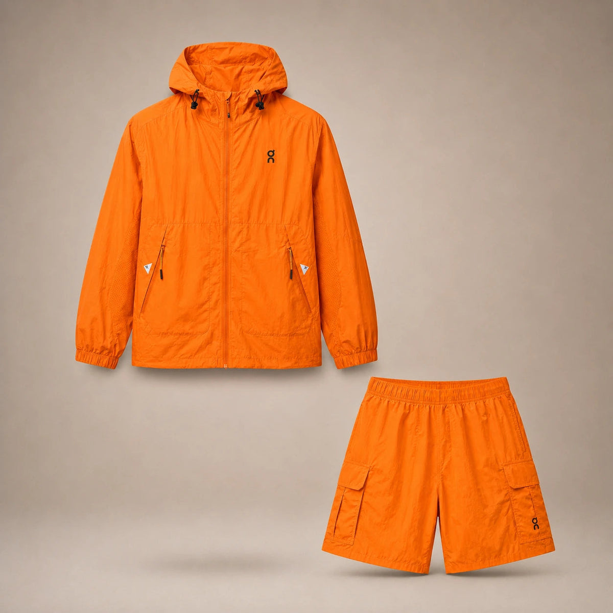 On — Ensemble veste + short — Orange