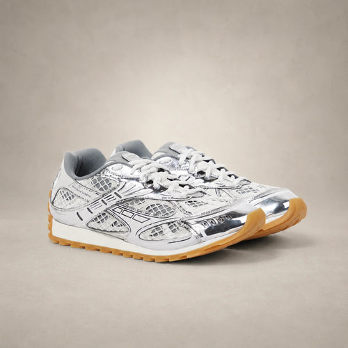 Bottega Veneta Orbit — Blanc / Argent