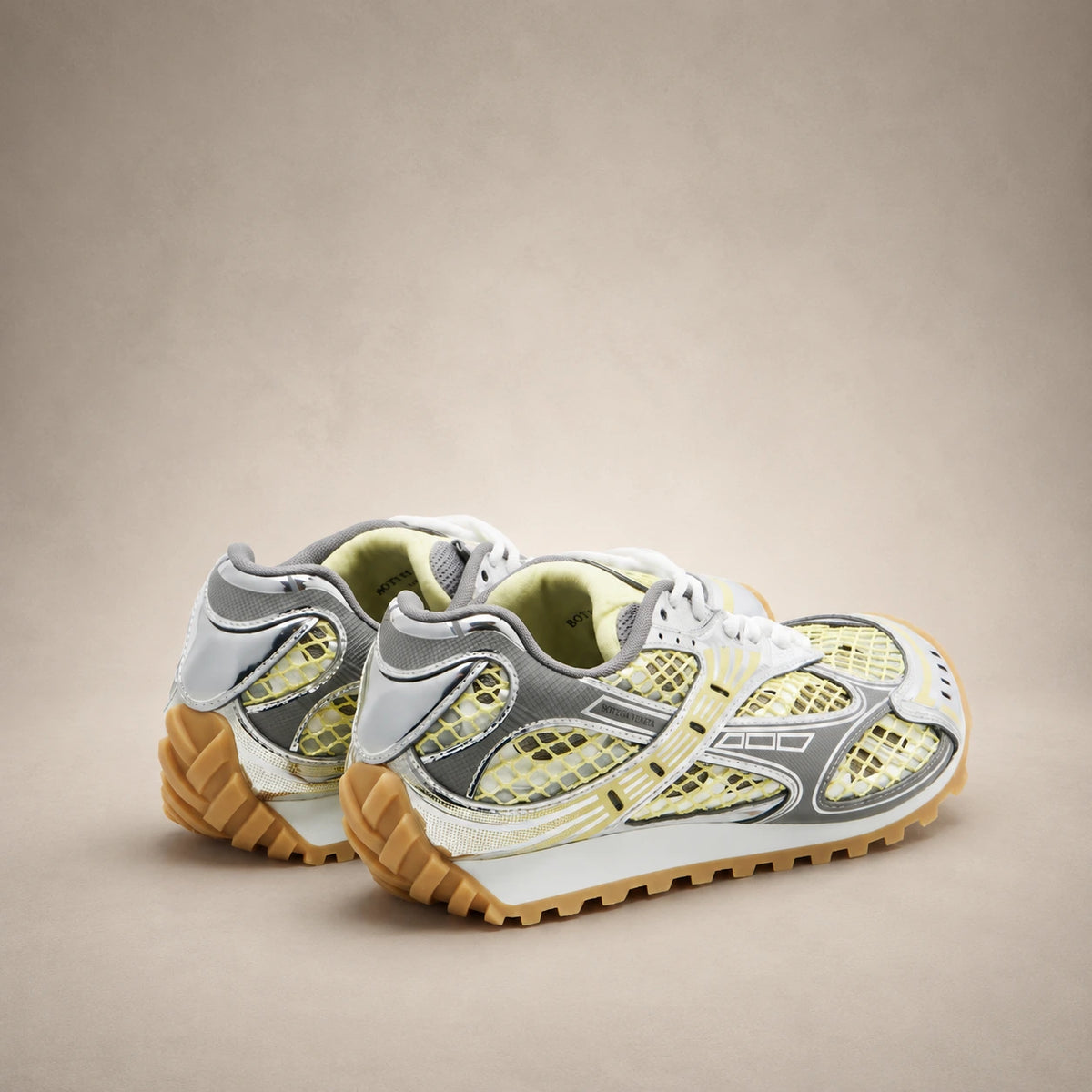 Bottega Veneta Orbit — Jaune / Argent