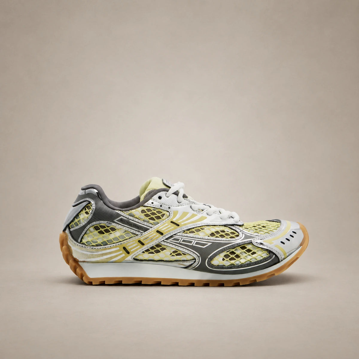 Bottega Veneta Orbit — Jaune / Argent