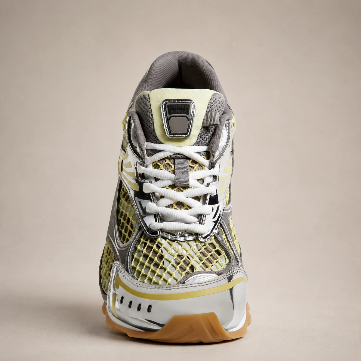Bottega Veneta Orbit — Jaune / Argent