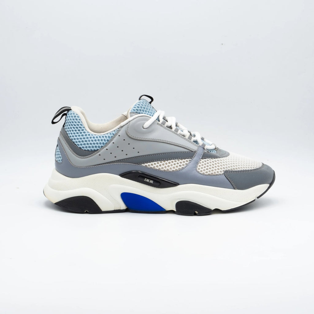 Dior B22 Blanc Bleu - profil extérieur