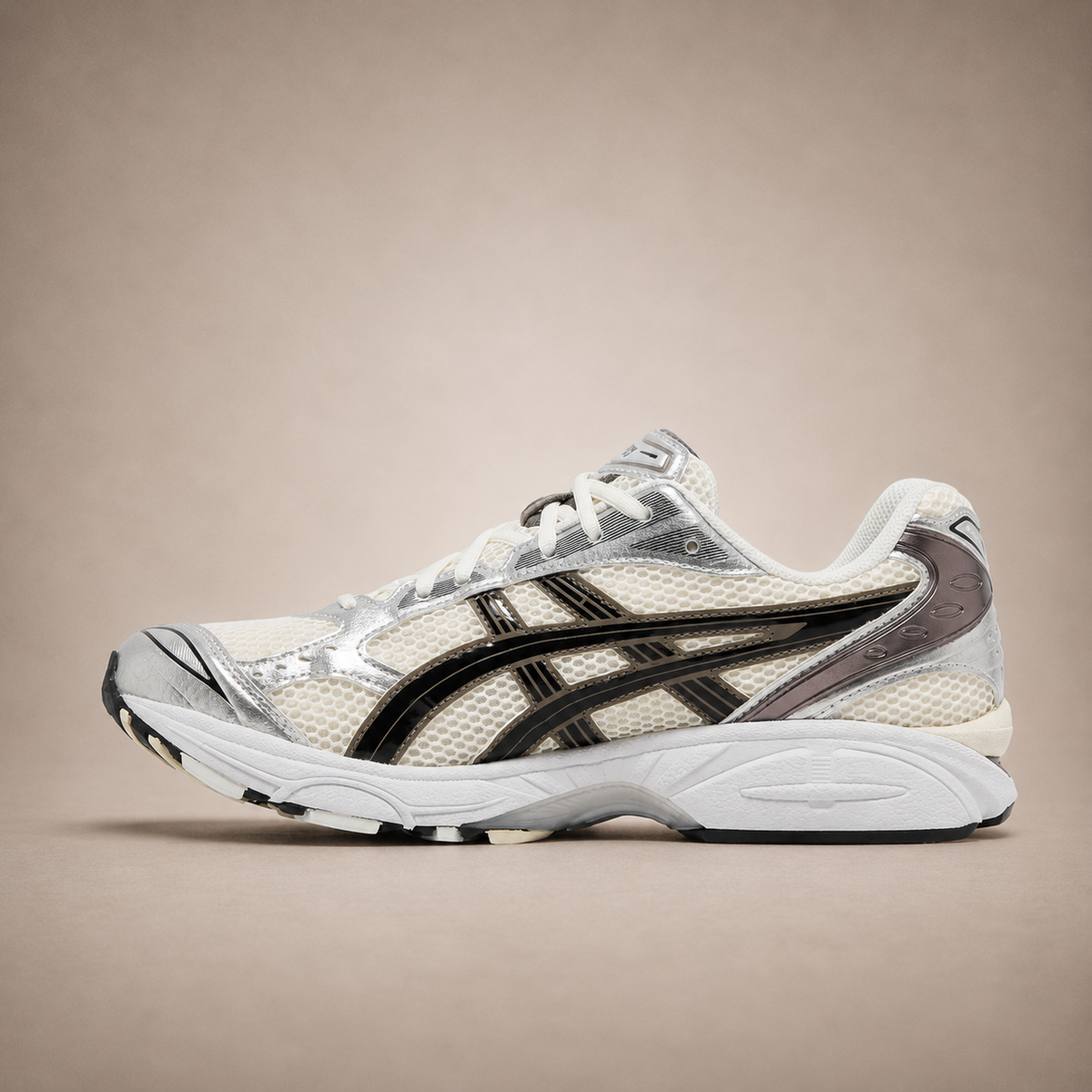 Asics Gel-Kayano 14 — Crème / Noir
