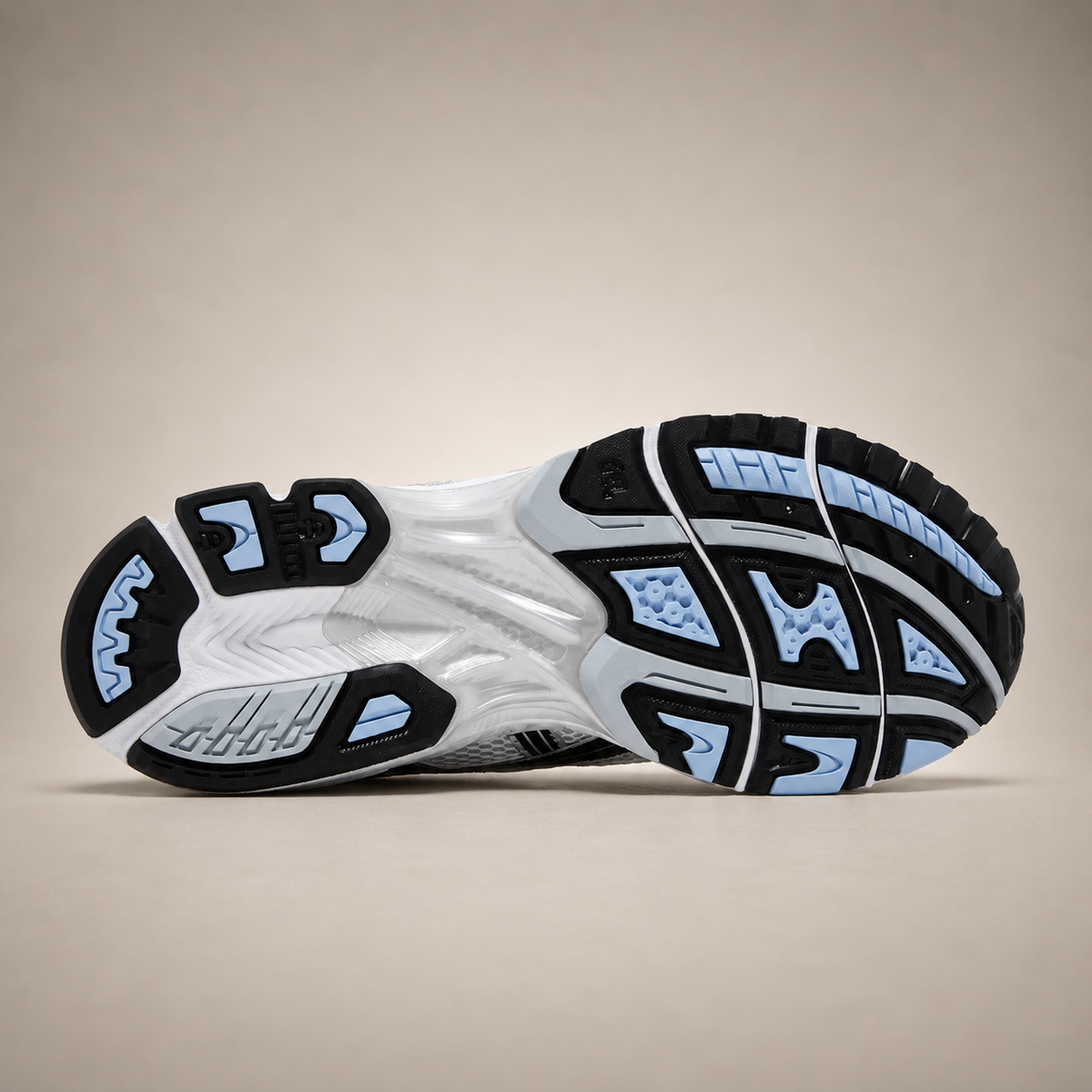 Asics Gel-Kayano 14 — Blanc / Bleu ciel