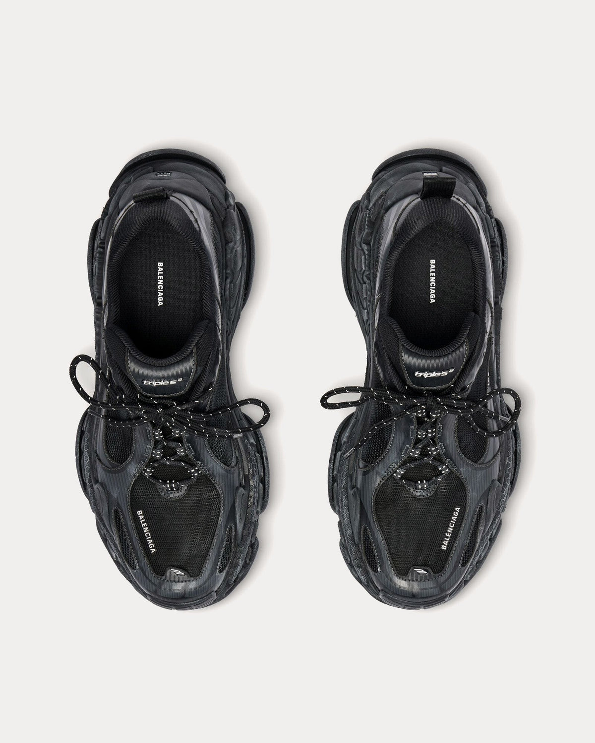 Balenciaga Triple S — Noir / Gris foncé