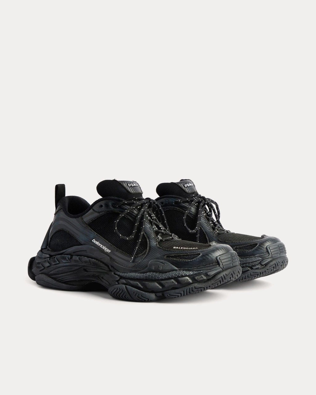 Balenciaga Triple S — Noir / Gris foncé