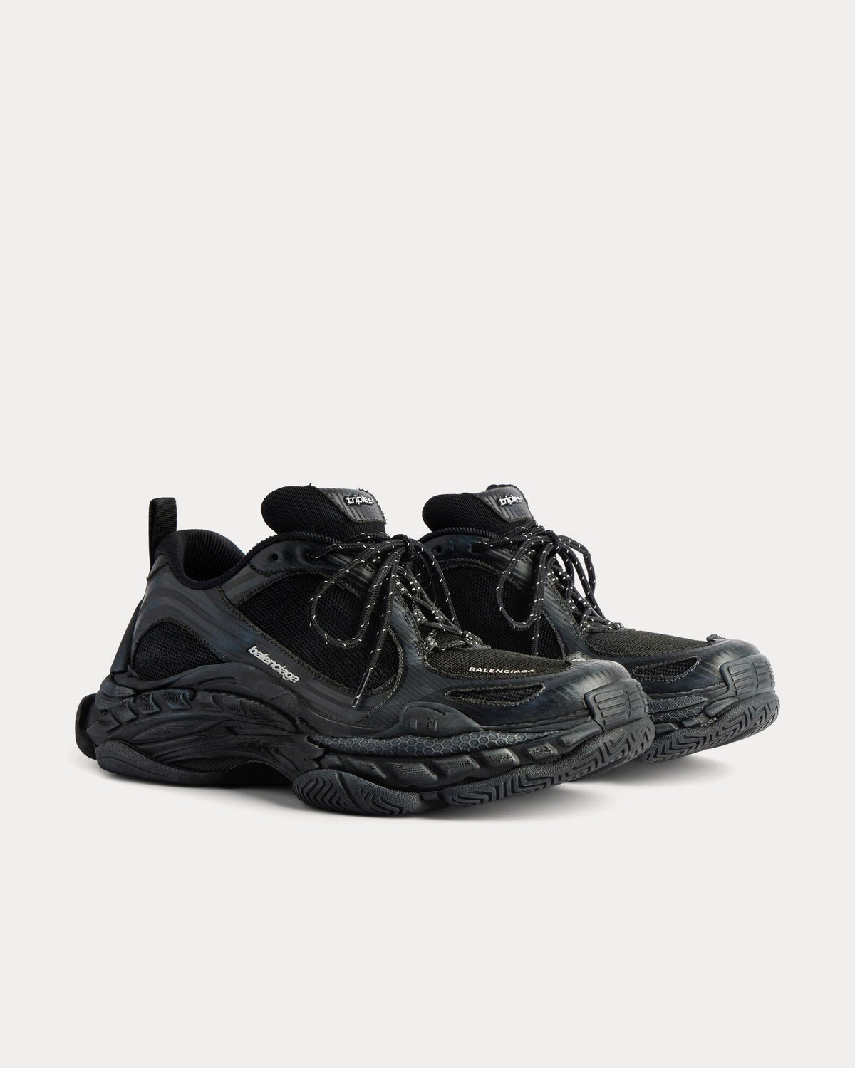 Balenciaga Triple S — Noir / Gris foncé