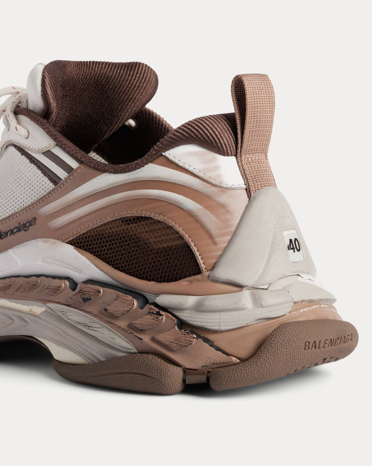 Balenciaga Triple S — Marron / Beige