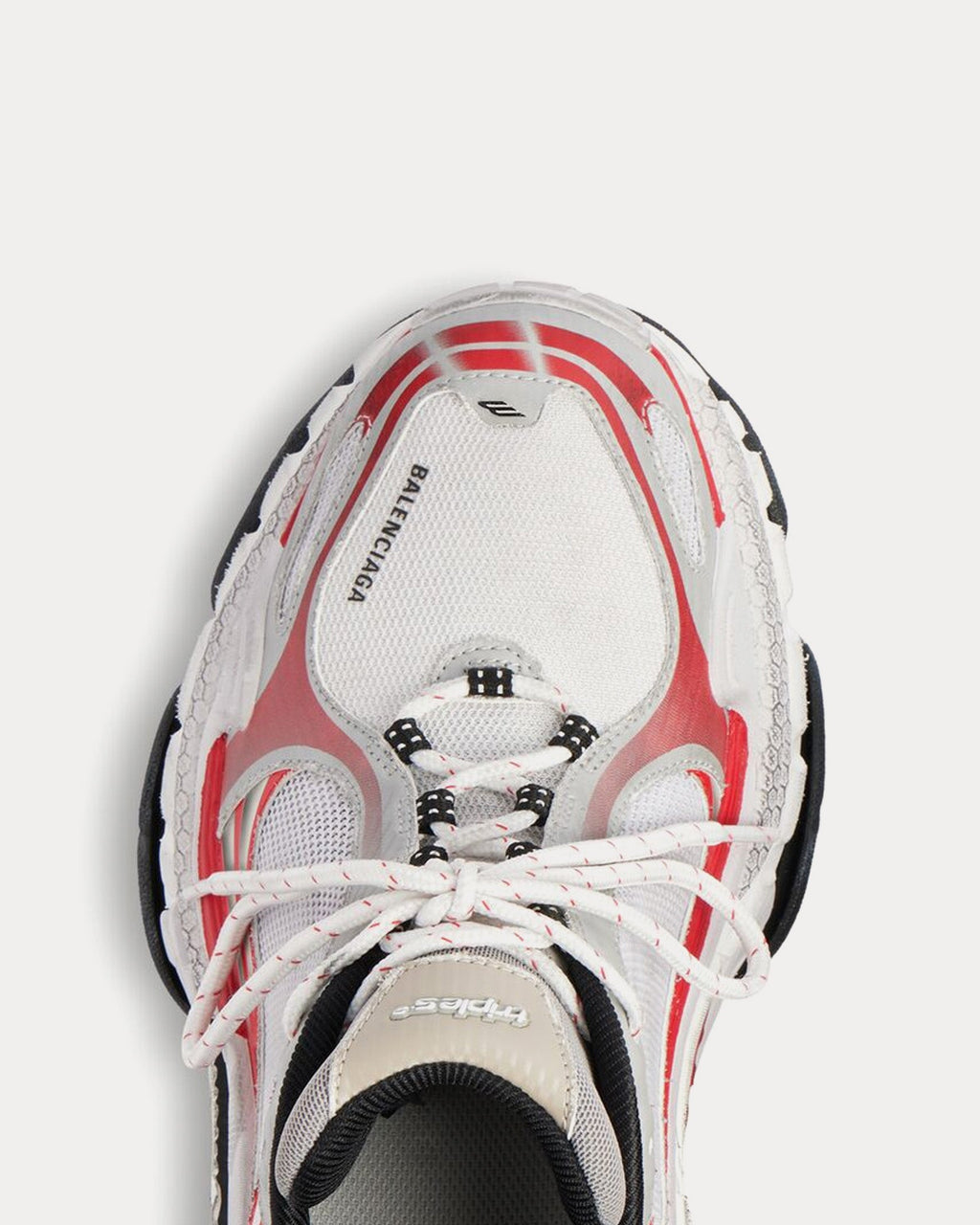 Balenciaga Triple S — Blanc / Rouge