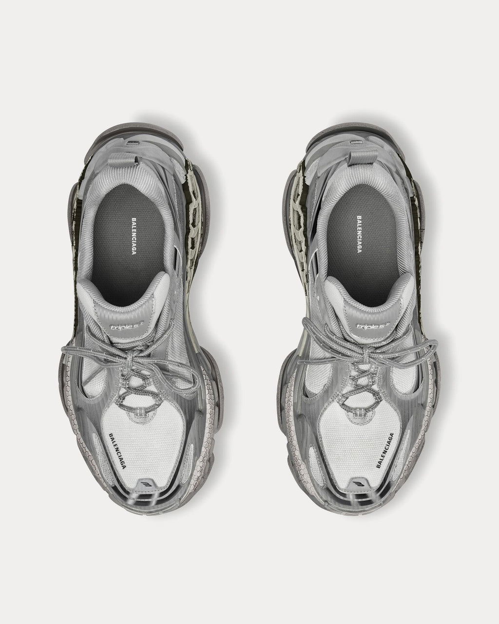 Balenciaga Triple S — Dégradé gris