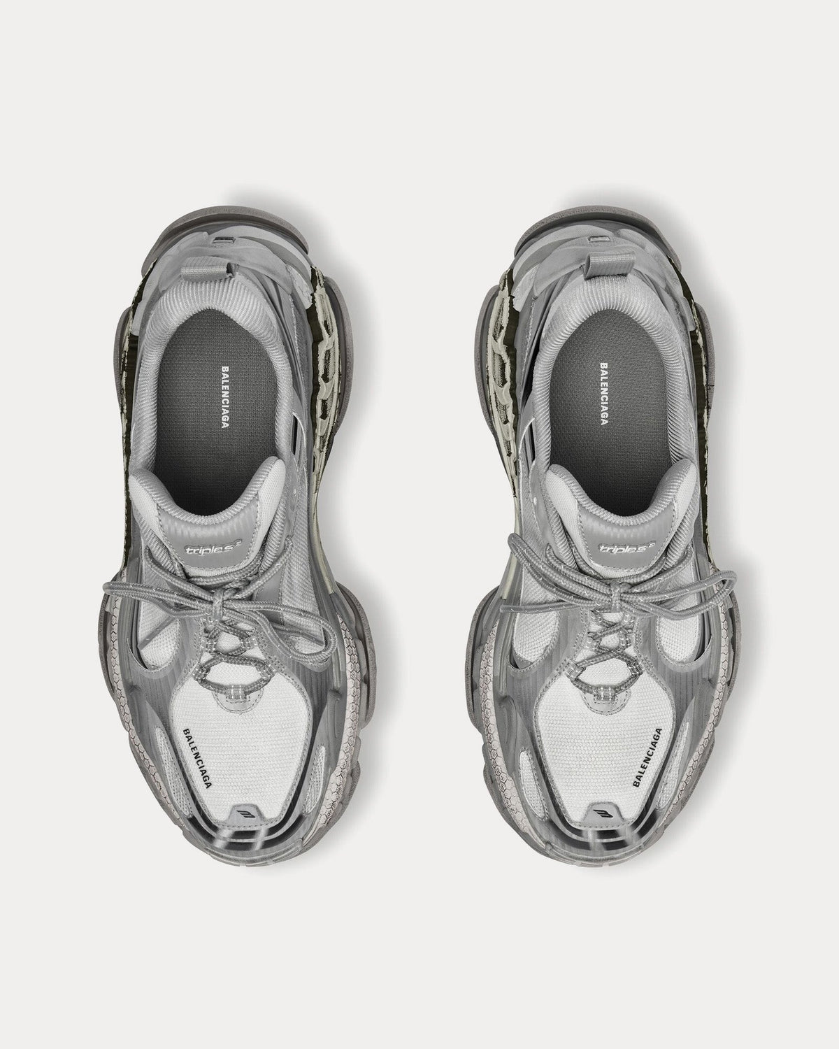 Balenciaga Triple S — Dégradé gris