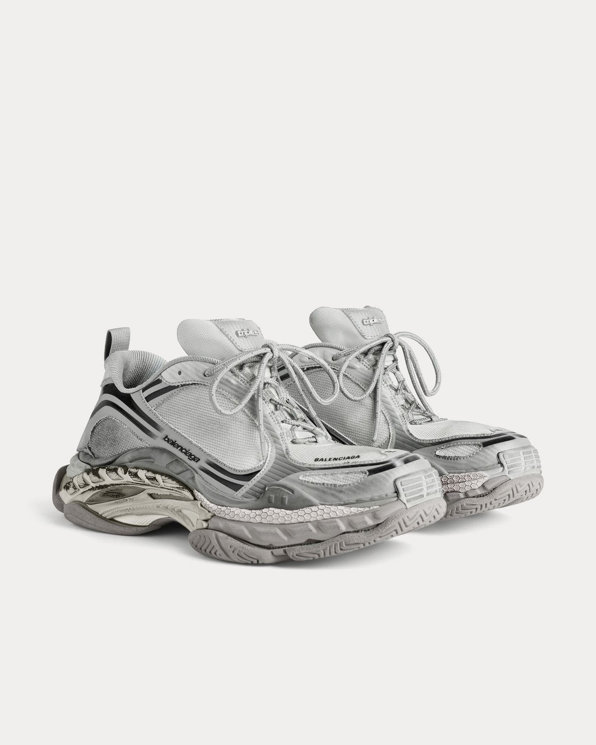 Balenciaga Triple S — Dégradé gris