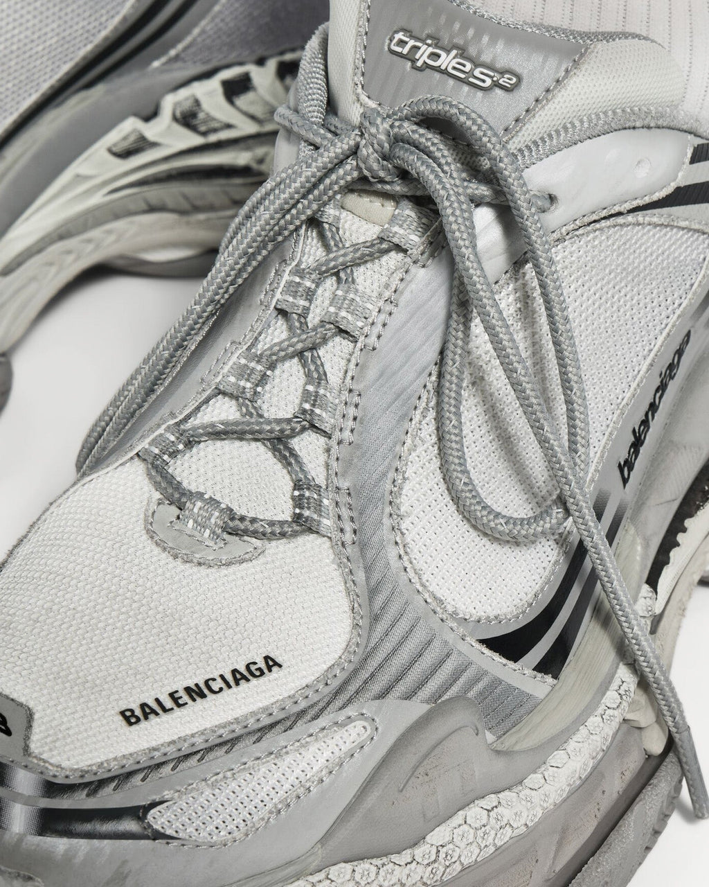 Balenciaga Triple S — Dégradé gris