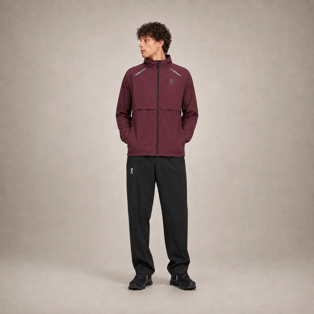 On — Ensemble veste sans capuche + pantalon — Rouge