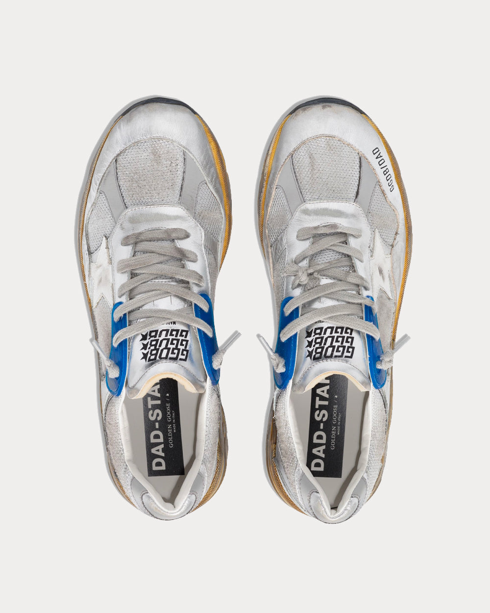 Golden Goose Running Dad — Argent
