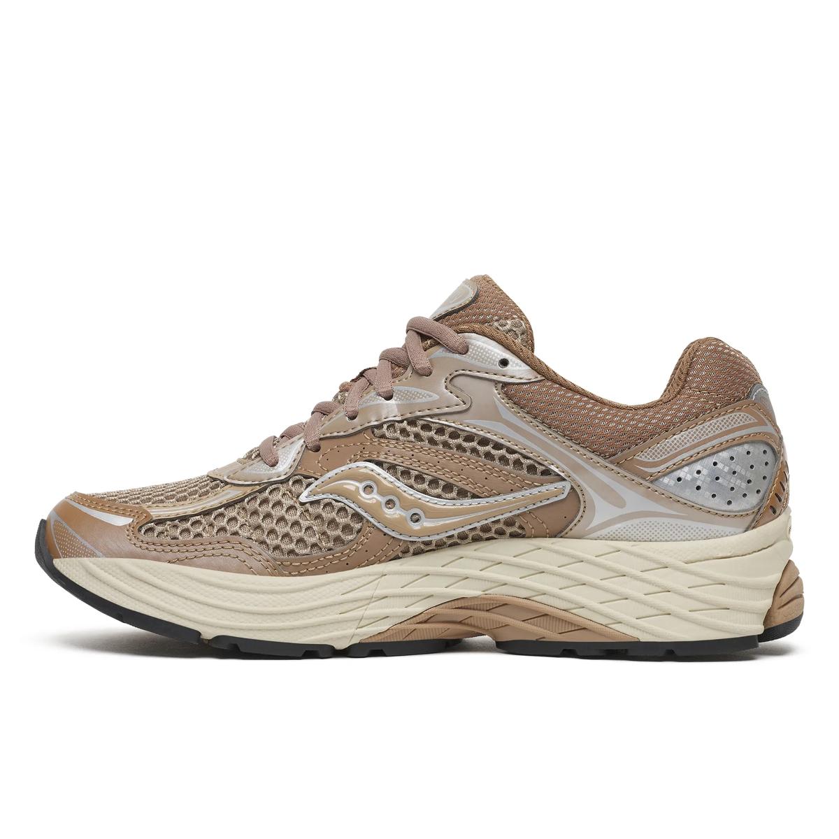 Saucony ProGrid Omni 9 — Taupe / Marron