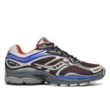 Saucony ProGrid Omni 9 — Marron / Bleu / Rouge