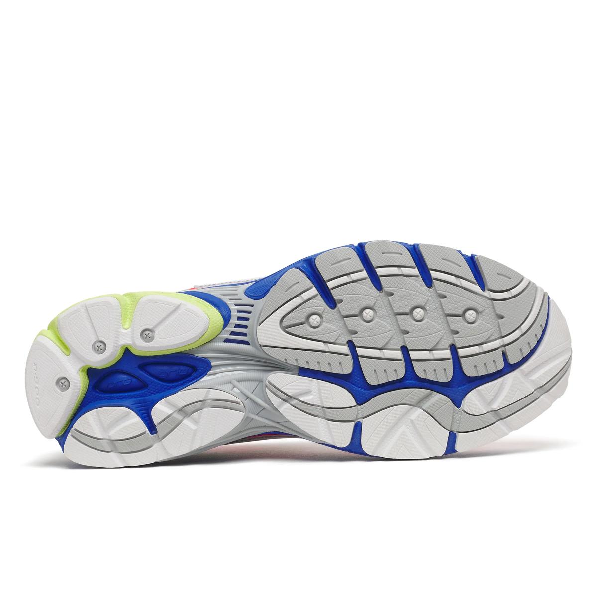 Saucony ProGrid Omni 9 — Rose fluo / Bleu