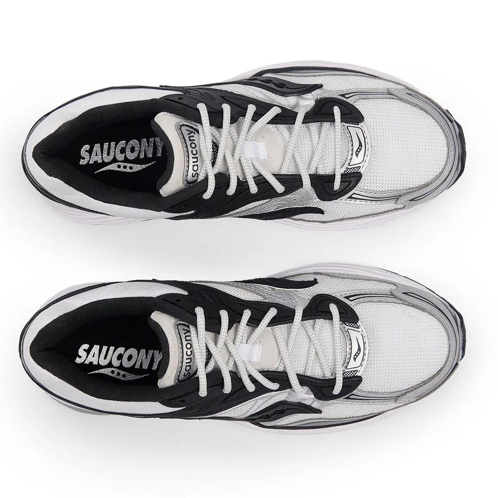 Saucony ProGrid Omni 9 — Blanc / Noir