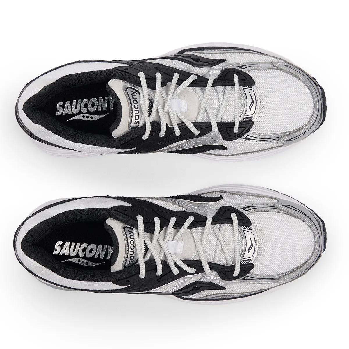 Saucony ProGrid Omni 9 — Blanc / Noir