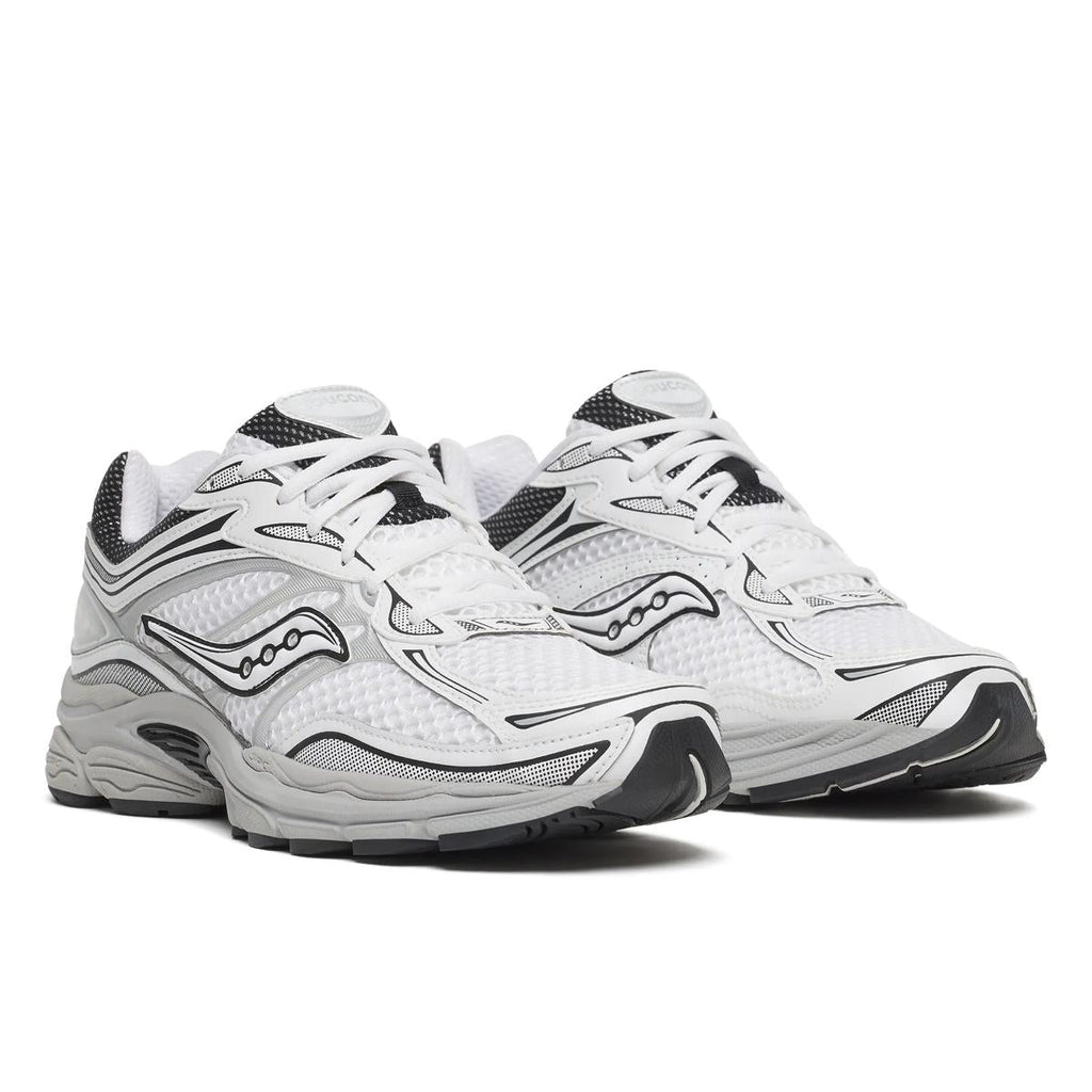 Saucony ProGrid Omni 9 — Blanc / Argent