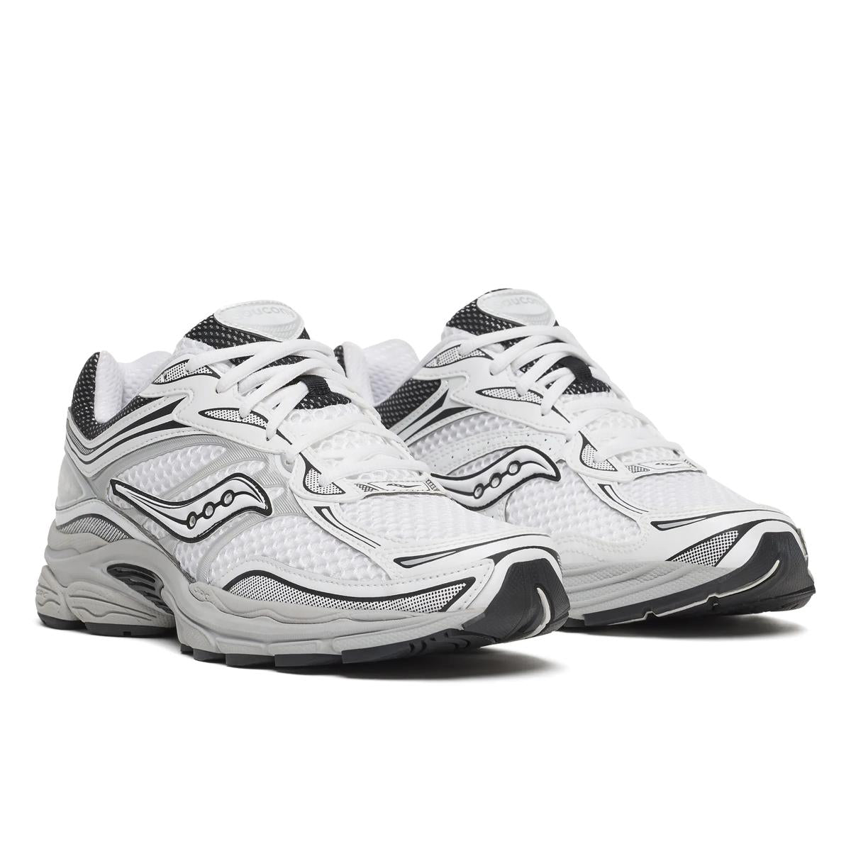 Saucony ProGrid Omni 9 — Blanc / Argent