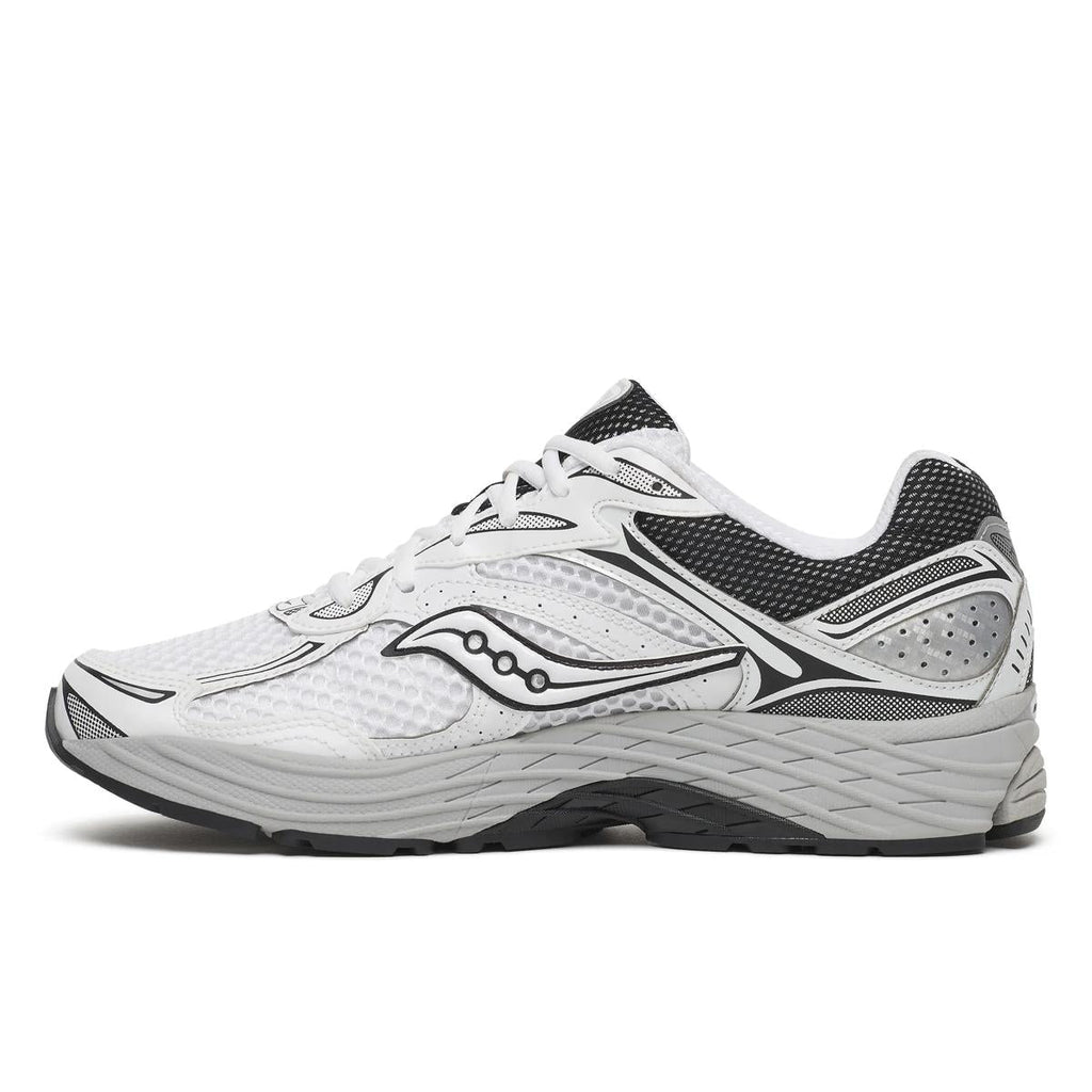 Saucony ProGrid Omni 9 — Blanc / Argent