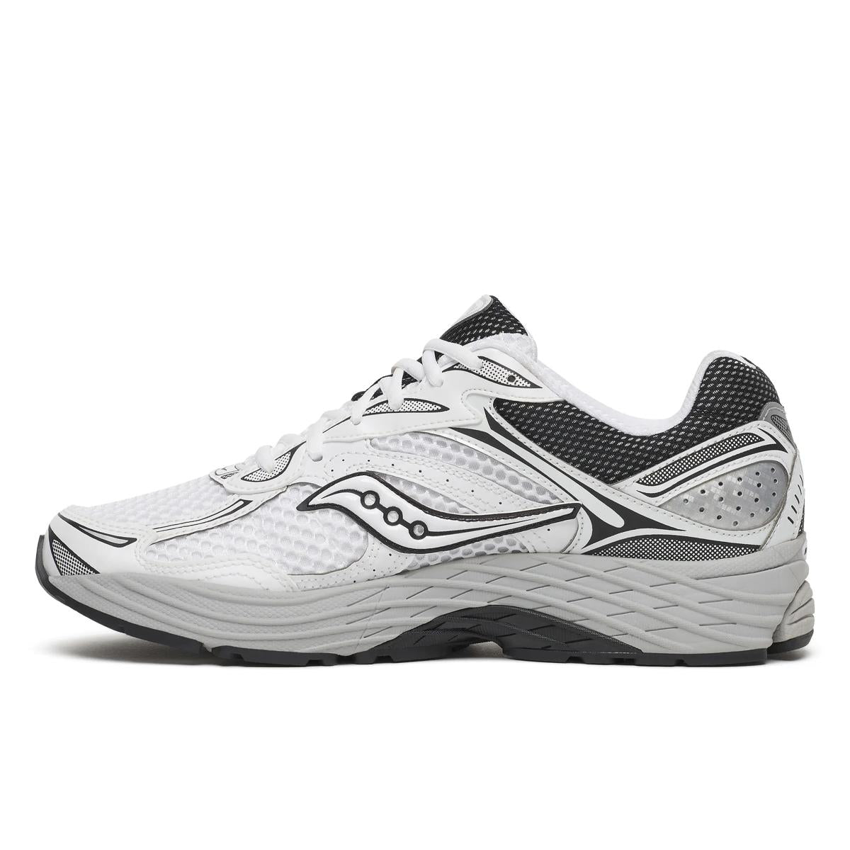 Saucony ProGrid Omni 9 — Blanc / Argent